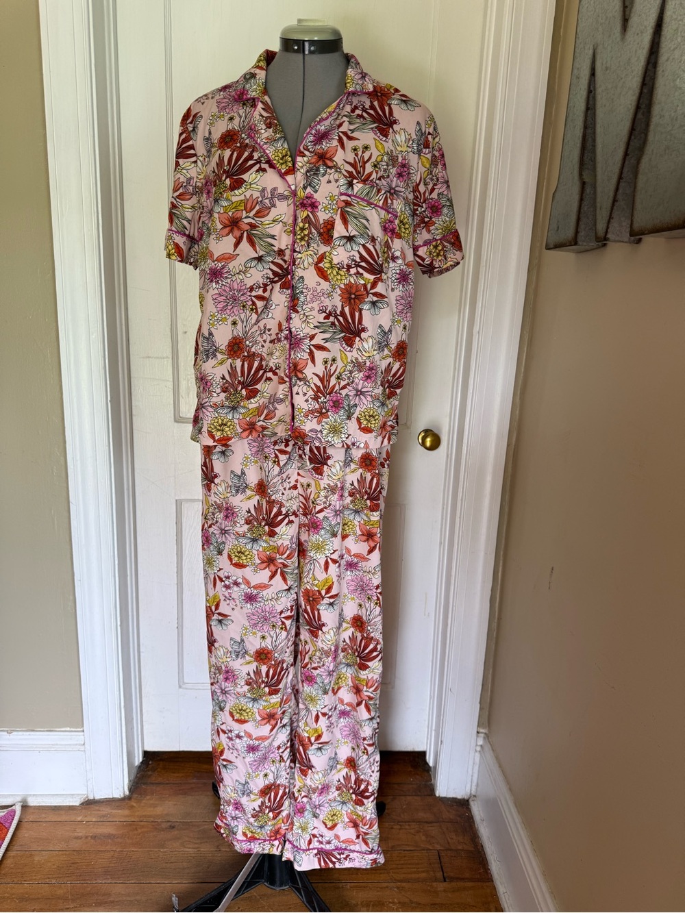 Cynthia Rowley long pant pajamas